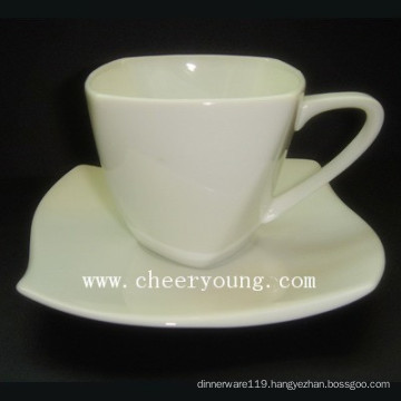 Porcelain Esprssso Cup and Saucer (CY-P516)